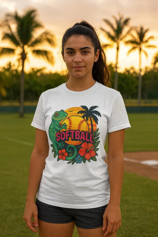Hawaiian Softball Youth Tee