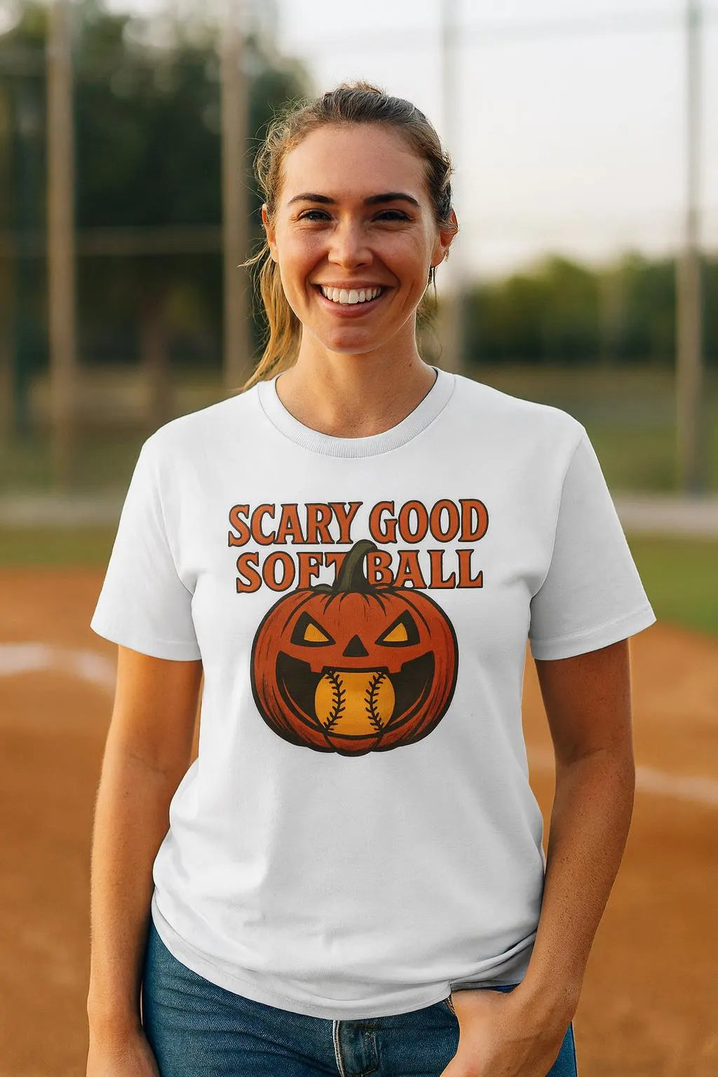 Scary Good Softball Tee