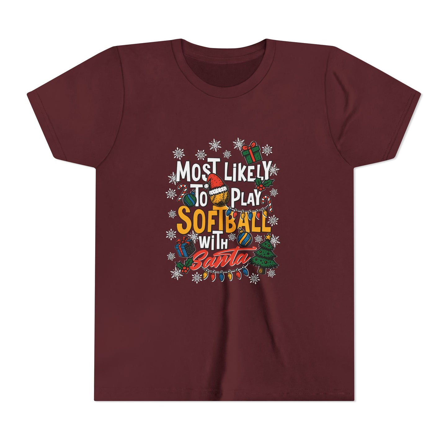 Most Likely to Play Softball with Santa Tee