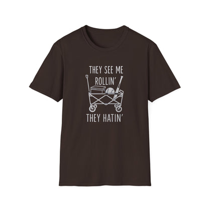 They See Me Rollin Softball Tee