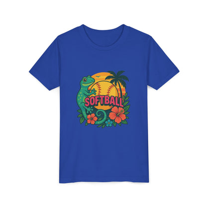 Hawaiian Softball Youth Tee