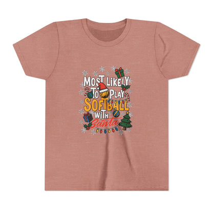 Most Likely to Play Softball with Santa Tee