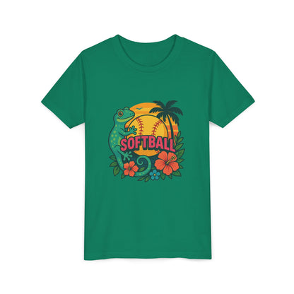 Hawaiian Softball Youth Tee
