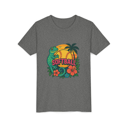 Hawaiian Softball Youth Tee