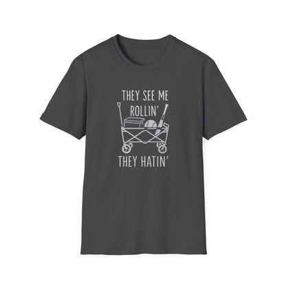They See Me Rollin Softball Tee