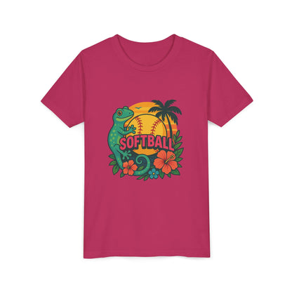 Hawaiian Softball Youth Tee