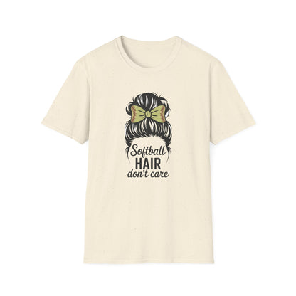 Softball Hair Don't Care Tee