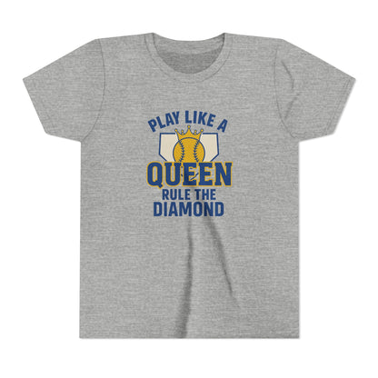 Play Like a Queen Softball Tee