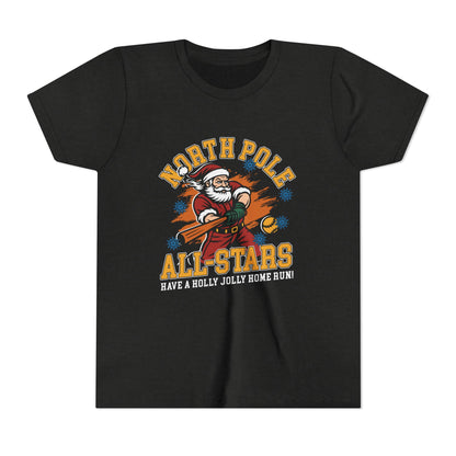 North Pole All-Stars Santa Tee