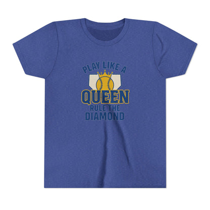 Play Like a Queen Softball Tee