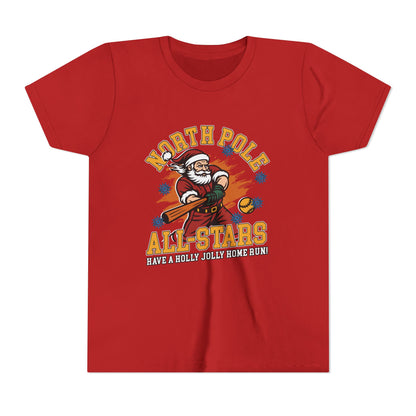 North Pole All-Stars Santa Tee