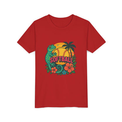 Hawaiian Softball Youth Tee