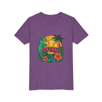 Hawaiian Softball Youth Tee