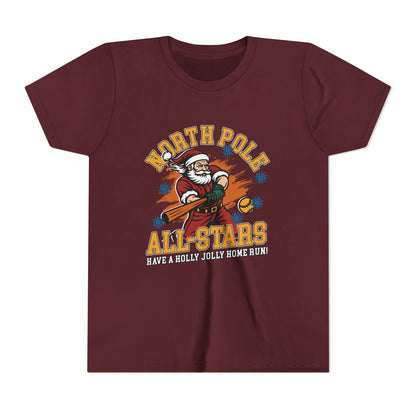 North Pole All-Stars Santa Tee