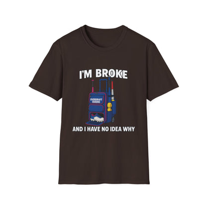 Softball Mom I'm Broke Tee