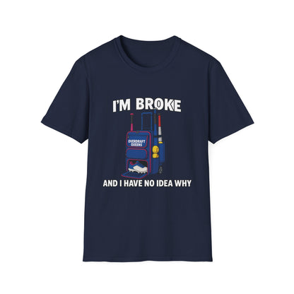 Softball Mom I'm Broke Tee