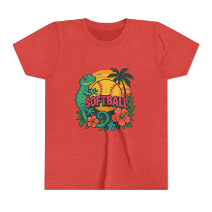Hawaiian Softball Youth Tee