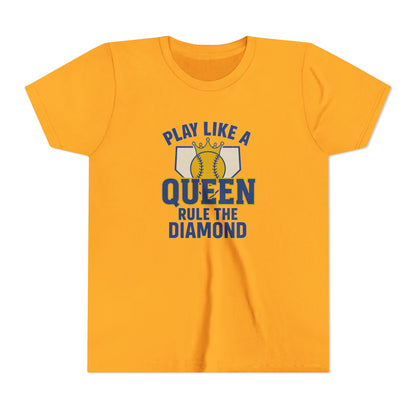 Play Like a Queen Softball Tee