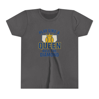 Play Like a Queen Softball Tee