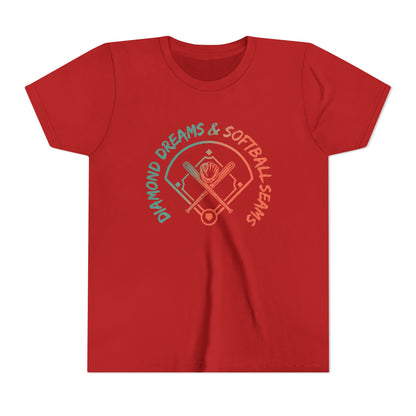 Diamond Dreams & Softball Seams Sport Tee