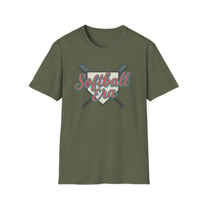 Softball Era Game Day Graphic Tee for Moms