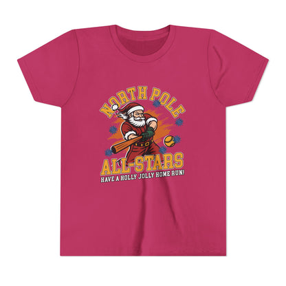North Pole All-Stars Santa Tee