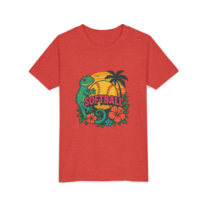 Hawaiian Softball Youth Tee