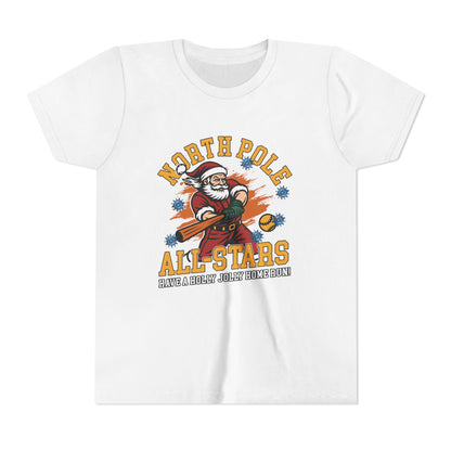North Pole All-Stars Santa Tee
