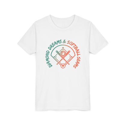 Diamond Dreams & Softball Seams Sport Tee