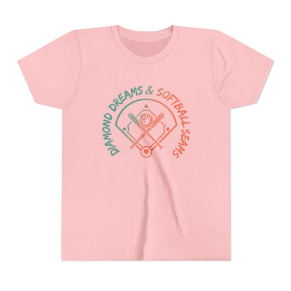 Diamond Dreams & Softball Seams Sport Tee