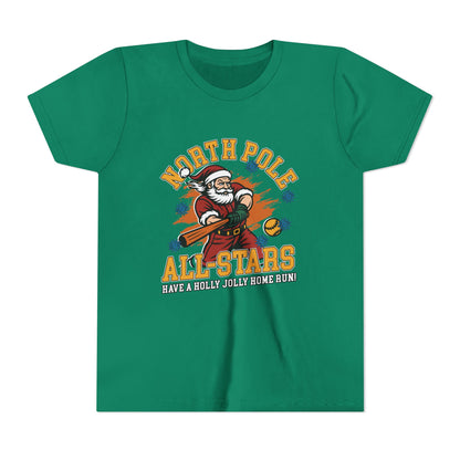 North Pole All-Stars Santa Tee