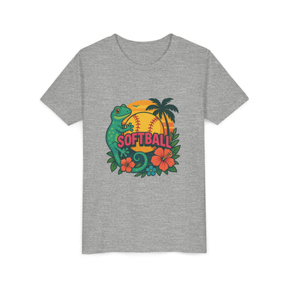 Hawaiian Softball Youth Tee