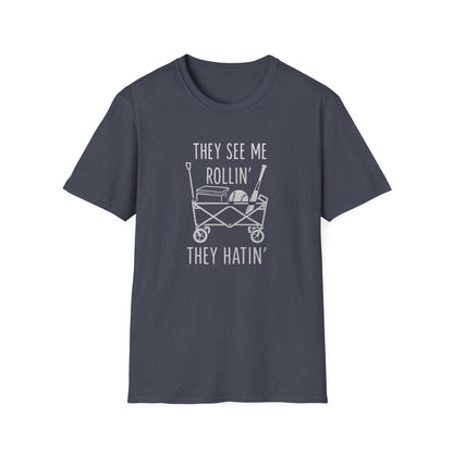 They See Me Rollin Softball Tee