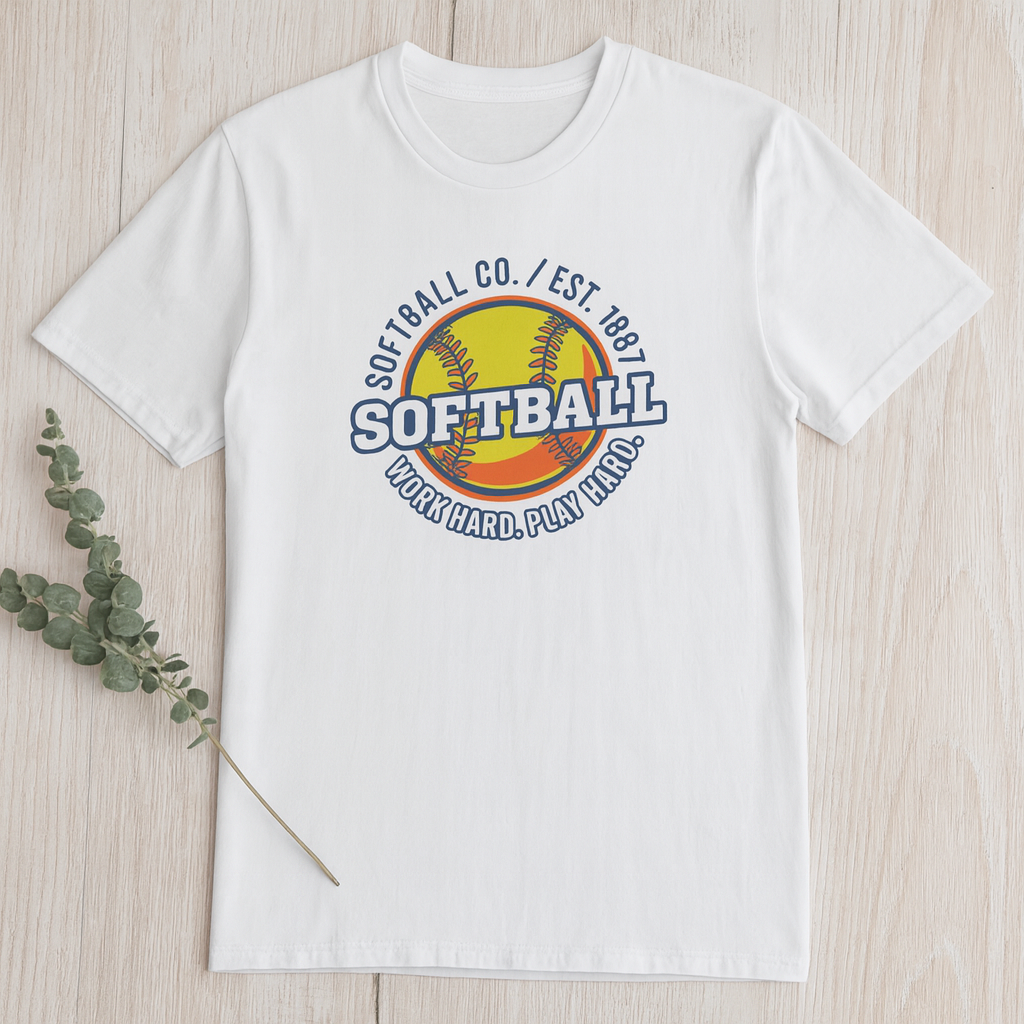 Work Hard Play Hard Adult T-Shirt