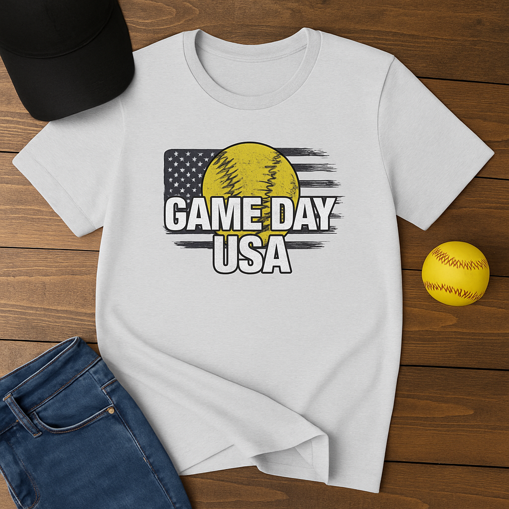 Game Day USA Adult Tee