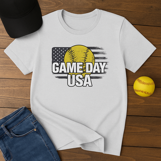 Game Day USA Adult Tee
